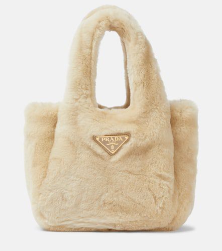 Prada Borsa Mini in shearling - Prada - Modalova