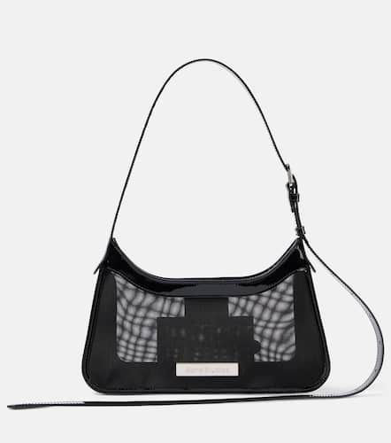 Borsa a spalla Platt in mesh e pelle - Acne Studios - Modalova