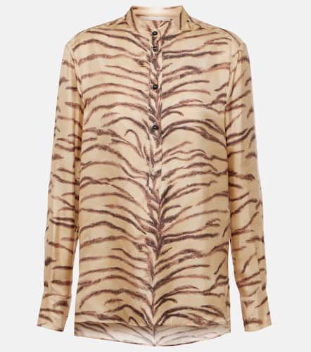 Camisa de seda estampada - Stella McCartney - Modalova