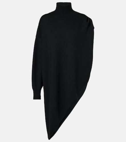 AlaÃ¯a Asymmetric caped turtleneck sweater - Alaia - Modalova