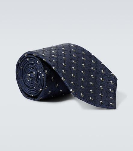 Corbata de seda GG en jacquard - Gucci - Modalova