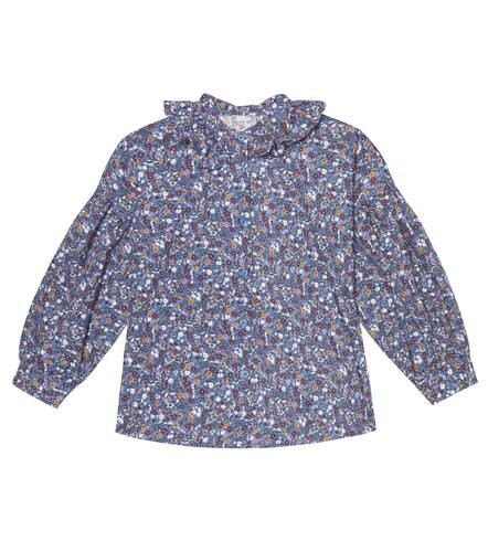 Camicia in cotone con stampa floreale - Il Gufo - Modalova