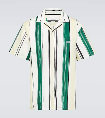 Camisa bowling de algodón a rayas - Lanvin - Modalova