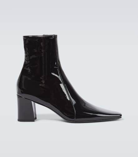 Rainer 75 patent leather ankle boots - Saint Laurent - Modalova