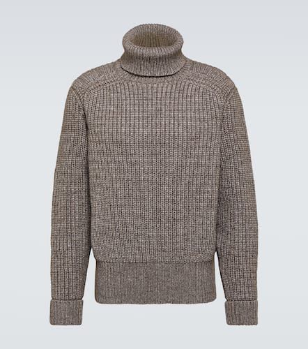 Wengen cotton and wool turtleneck sweater - Loro Piana - Modalova
