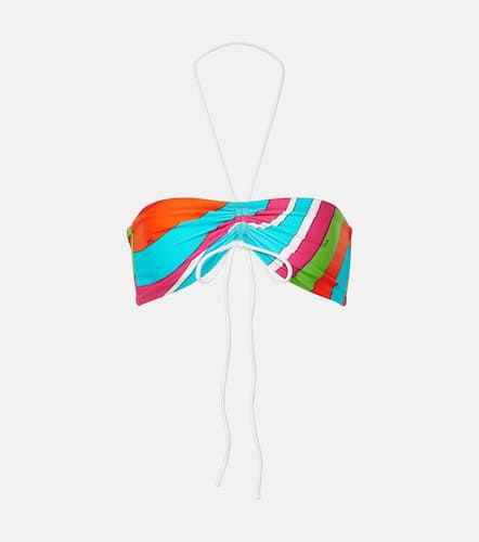 Top bikini a fascia Iride con stampa - Pucci - Modalova