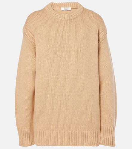 Chloé Pullover in cashmere e cotone - Chloe - Modalova