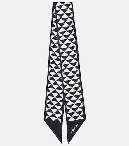 Prada Printed silk twill scarf - Prada - Modalova