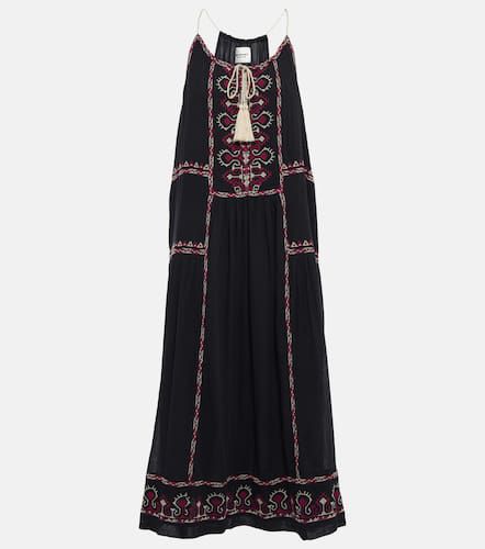 Pamela embroidered cotton midi dress - Marant Etoile - Modalova