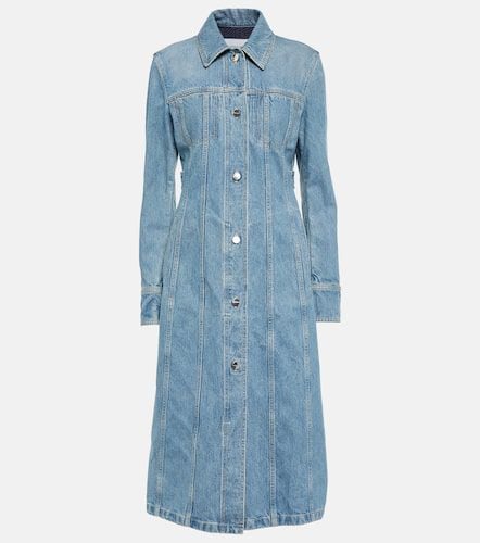 Ferragamo Cotton denim shirt dress - Ferragamo - Modalova