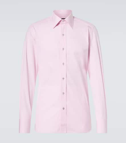 Camicia in popeline di cotone - Tom Ford - Modalova