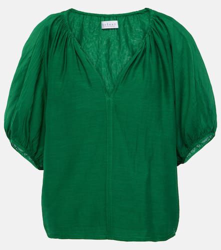 Kristen cotton and silk blouse - Velvet - Modalova