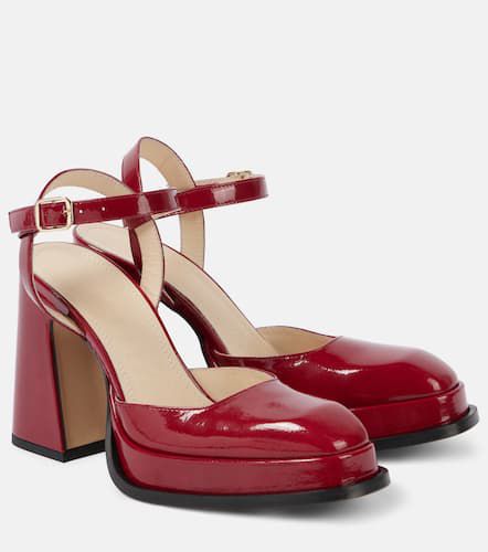 Malasana leather platform pumps - Souliers Martinez - Modalova