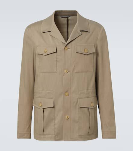 Canali Belted jacket - Canali - Modalova