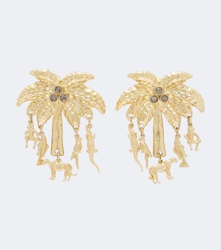 Palmier embellished drop earrings - Jacquemus - Modalova