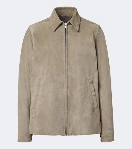 Rick Owens Giacca Brad in suede - Rick Owens - Modalova