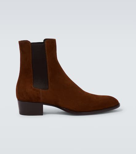 Wyatt suede Chelsea boots - Saint Laurent - Modalova