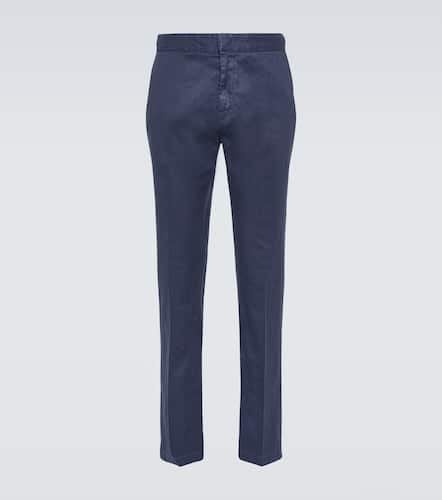 Linen and cotton slim pants - Loro Piana - Modalova