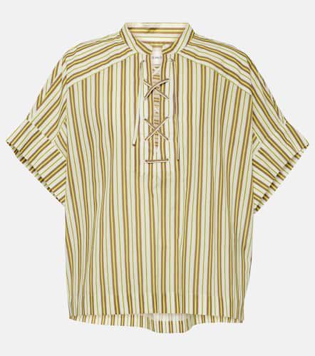 Yves Salomon Striped cotton top - Yves Salomon - Modalova