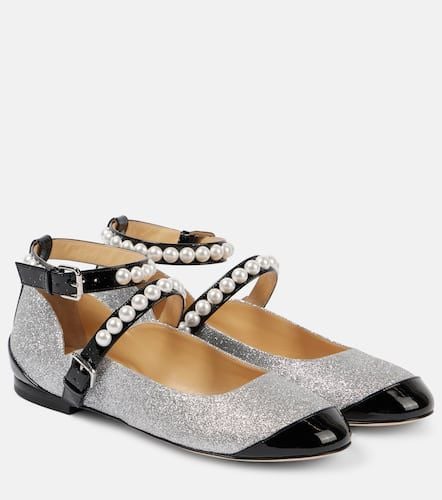 Ballerine Mary Jane con glitter - Mach & Mach - Modalova