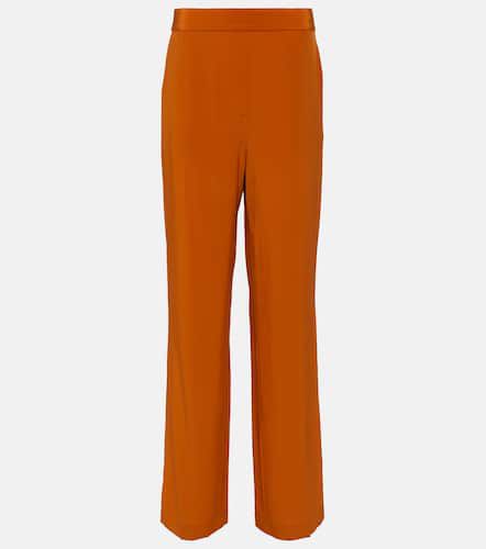 Tova crêpe de chine straight pants - Joseph - Modalova