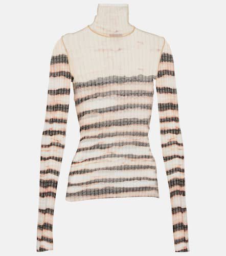 X KNWLS striped turtleneck top - Jean Paul Gaultier - Modalova