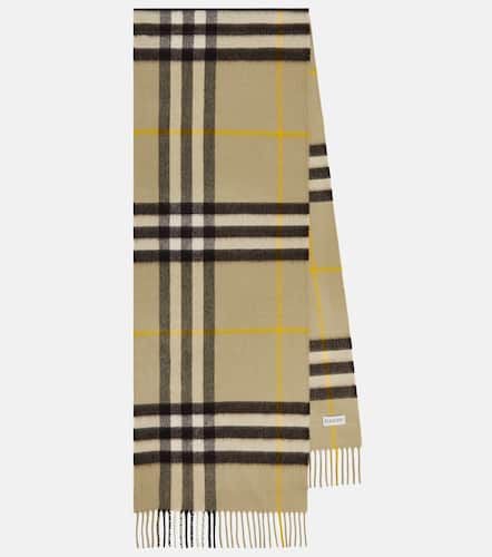 Bufanda de cachemir con Check - Burberry - Modalova