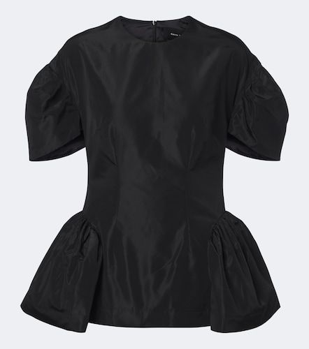 Simone Rocha Top con baschina - Simone Rocha - Modalova