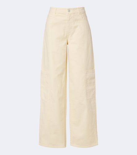 Pantalones anchos de algodón - Moncler - Modalova