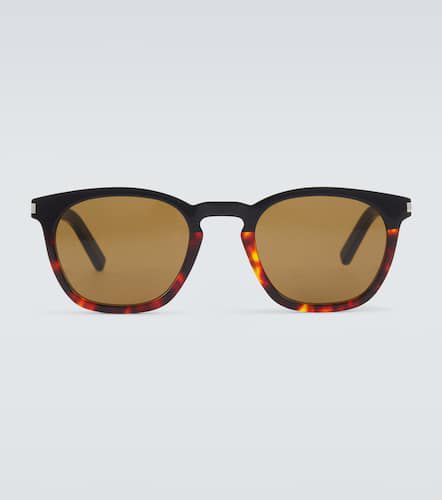 Round acetate sunglasses - Saint Laurent - Modalova