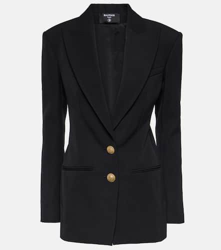 Balmain Blazer en laine vierge - Balmain - Modalova