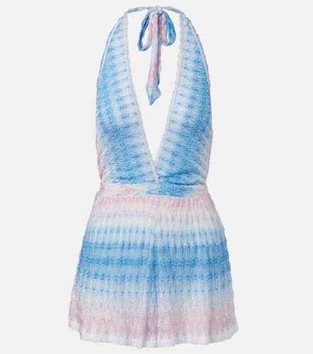 Missoni Zigzag ombre lame romper - Missoni - Modalova