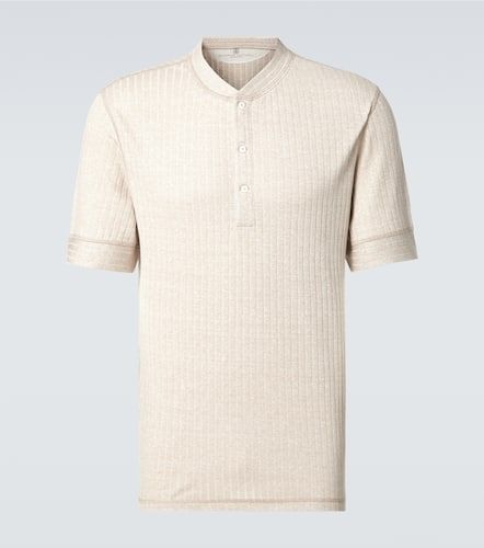 Camiseta de lino y algodón - Brunello Cucinelli - Modalova