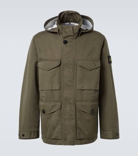 Raso Gommato 3L cotton jacket - Stone Island - Modalova