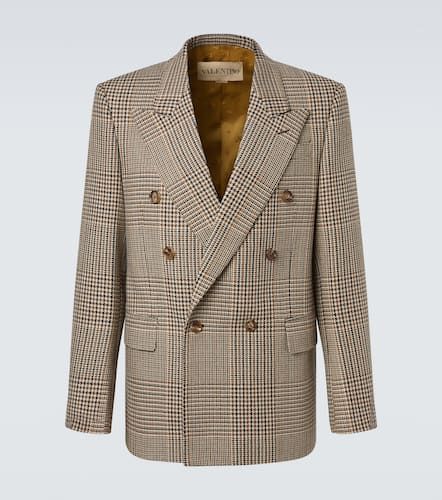 Blazer in lana vergine principe di Galles - Valentino - Modalova