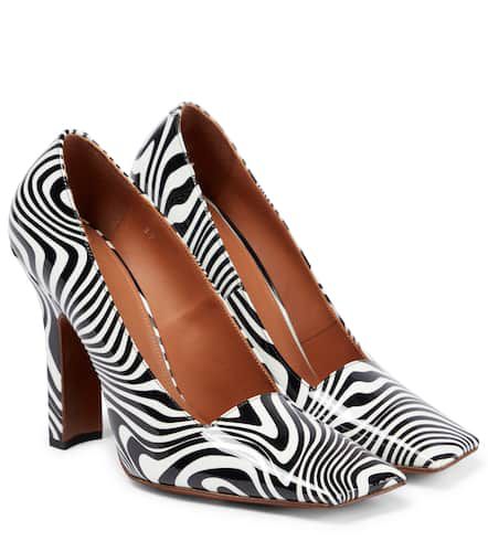 Boomerang zebra-print leather pumps - Vetements - Modalova