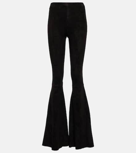 Stouls High-rise suede flared pants - Stouls - Modalova