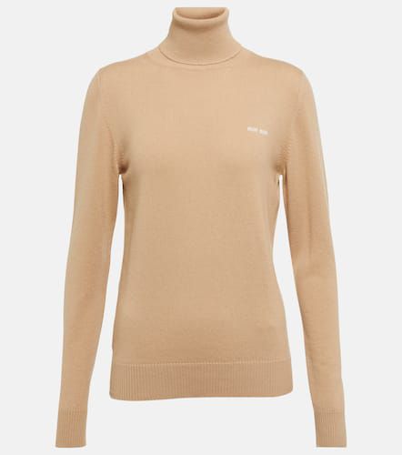 Miu Miu Cashmere turtleneck sweater - Miu Miu - Modalova