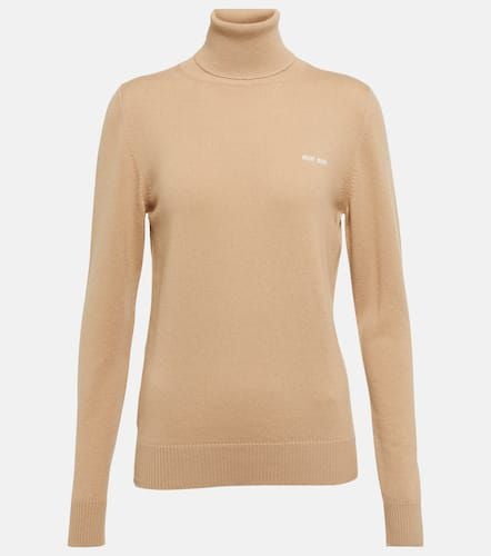 Miu Miu Cashmere turtleneck sweater - Miu Miu - Modalova