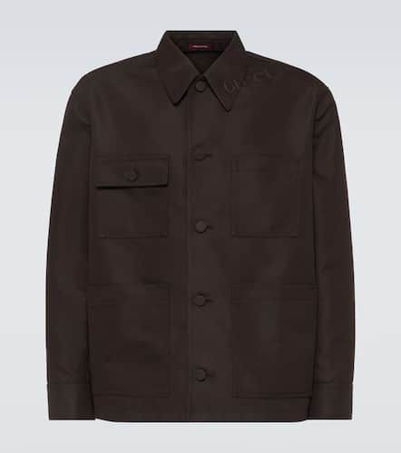 Gucci Technical cotton-blend jacket - Gucci - Modalova