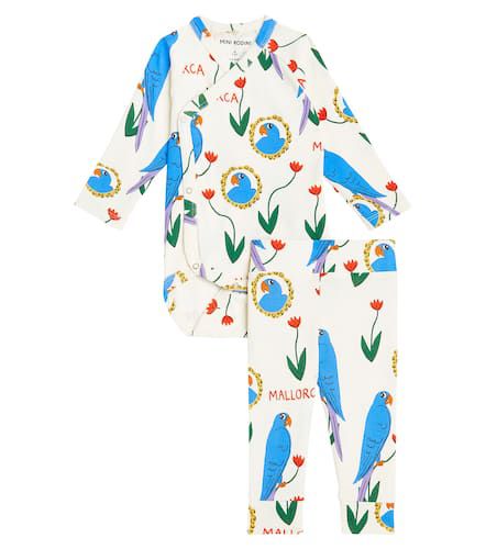 Baby - Pantaloni e body Parrots in jersey - Mini Rodini - Modalova