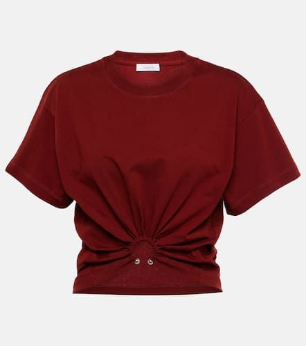 Cropped-Top aus Baumwoll-Jersey - Rabanne - Modalova