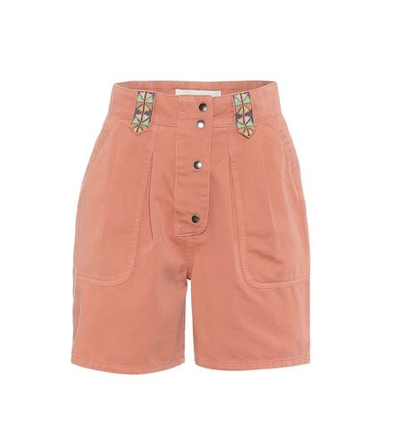 Shorts de algodón de tiro alto - Etro - Modalova