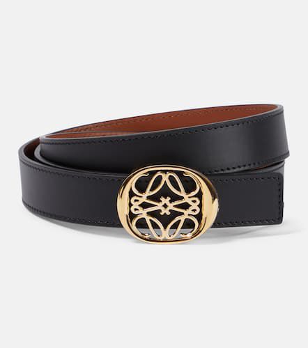 Anagram reversible leather belt - Loewe - Modalova