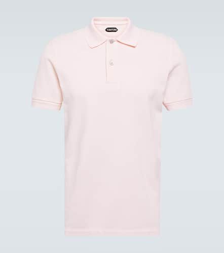 Tom Ford Polo de piqué de algodón - Tom Ford - Modalova