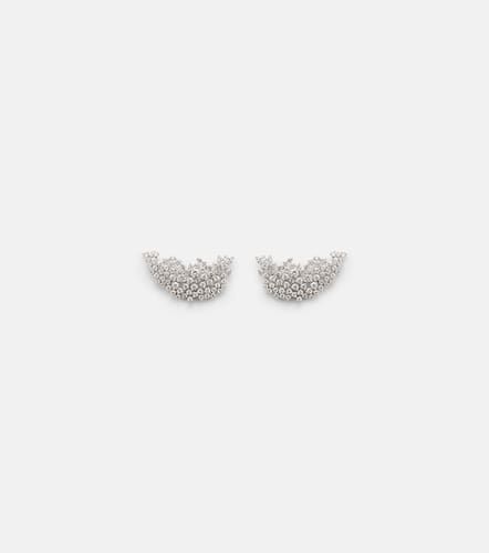 Pendientes Scatter de oro blanco de 18 ct con diamantes - Ananya - Modalova