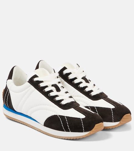 Toteme Suede-trimmed sneakers - Toteme - Modalova