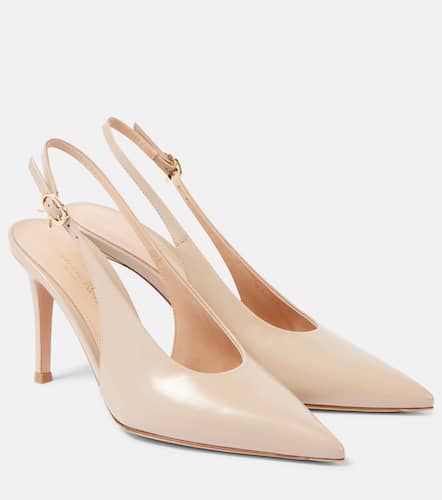 Pumps slingback Robbie 85 in pelle - Gianvito Rossi - Modalova