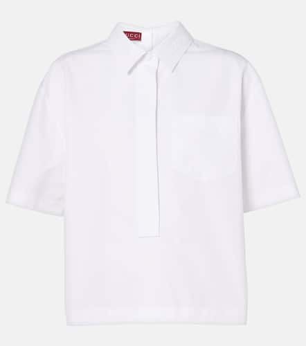 Gucci Camicia in popeline di cotone - Gucci - Modalova