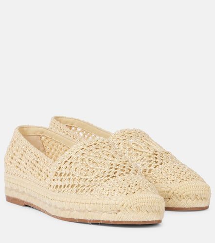 Chloe Isla logo crochet espadrilles - Chloe - Modalova